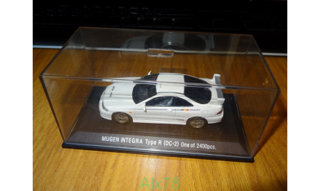 Honda Integra Type R DC2 Mugen, Ebbro, 1:43, металл, масштабная модель, scale43