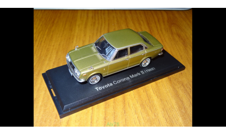 Toyota Corona Mark II (1968), 1:43, металл, масштабная модель, Norev, 1/43