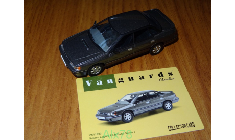 Subaru Legacy RS-R Turbo, Gray, Corgi Vanguards, 1:43, металл, масштабная модель, scale43