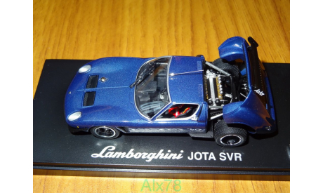 Lamborghini Jota SVR, Blue, Kyosho, 1:43, металл, масштабная модель, scale43