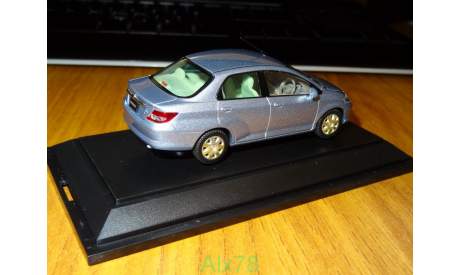 Honda Fit Aria, Ice Blue, Ebbro, 1:43, металл, масштабная модель, scale43