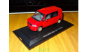 Honda Mobilio Spike, Milano Red, Ebbro, 1:43, металл, масштабная модель, scale43