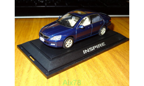 Honda Inspire, Blue Pearl, Ebbro, 1:43, металл, масштабная модель, scale43