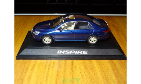 Honda Inspire, Blue Pearl, Ebbro, 1:43, металл, масштабная модель, scale43