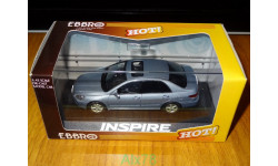 Honda Inspire, Metro Silver, Ebbro, 1:43, металл