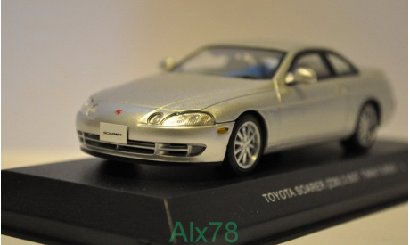 Toyota Soarer Z30 2,5 GT Twin Turbo L, Silver, Kyosho, 1:43, металл, масштабная модель, scale43