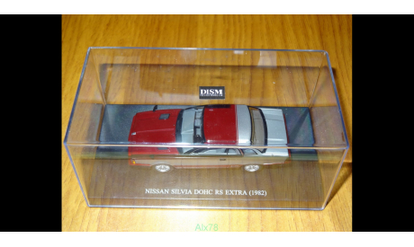 Nissan Silvia US110 DOHC RS 1982, Aoshima Dism, 1:43, металл, масштабная модель, scale43