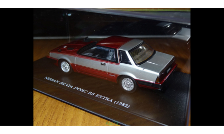 Nissan Silvia US110 DOHC RS 1982, Aoshima Dism, 1:43, металл, масштабная модель, scale43