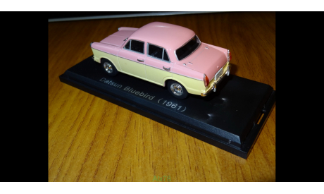Nissan Datsun Bluebird (1961), 1:43, металл, масштабная модель, Norev, scale43