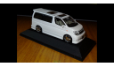 Nissan Elgrand E51 Kenstyle, White Perl, Aoshima, 1:43, металл, масштабная модель, 1/43