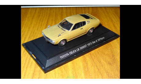 Toyota Celica LB 2000GT, 1973, Gold, Ebbro,1:43, металл, масштабная модель, scale43