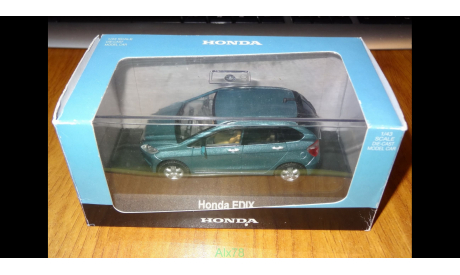 Honda Edix 3+2 4x4, Дилерская, металл, 1:43, масштабная модель, Ebbro, scale43