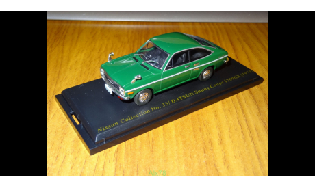 Nissan Datsun Sunny Coupe 1200GX, 1970, Norev, 1:43, Металл, масштабная модель, scale43