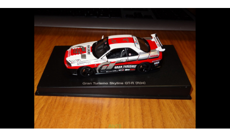 Nissan Skyline GT-R R34 Gran Turismo, AutoArt, 1:43, металл, масштабная модель, scale43
