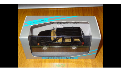 Jeep Grand Cherokee, Black, Minichamps, 1:43, металл, масштабная модель, scale43