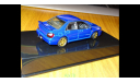 Subaru Impreza WRX Sti, 2001, Blue, Autoart, 1:43, Металл, масштабная модель, scale43