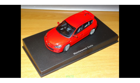 Mazda Axela Mazdaspeed, AutoArt, 1:43, металл, Очень редкая, масштабная модель, scale43