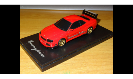 Nissan Skyline GT-R R34 TommyKaira, 1:43, polystone, масштабная модель, scale43, AOSHIMA