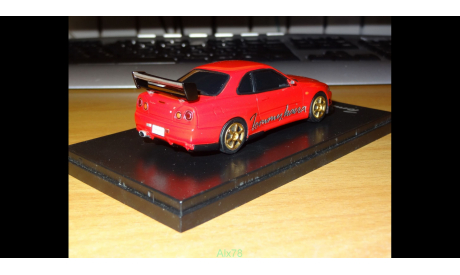 Nissan Skyline GT-R R34 TommyKaira, 1:43, polystone, масштабная модель, scale43, AOSHIMA