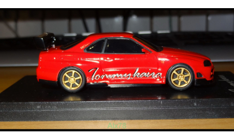 Nissan Skyline GT-R R34 TommyKaira, 1:43, polystone, масштабная модель, scale43, AOSHIMA