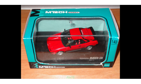 Toyota MR 2 AW11, 1984, M-Tech, 1:43, металл, масштабная модель, scale43, Epoch MTECH
