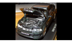 BMW M3 GTR Street Version, Green, Kyosho, 1:43, металл