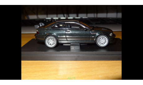 BMW M3 GTR Street Version, Green, Kyosho, 1:43, металл, масштабная модель, scale43