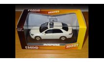 Honda Inspire, White Pearl, Ebbro, 1:43, металл, масштабная модель, scale43