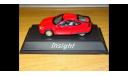Honda Insight, Red, Ebbro, 1:43, металл, масштабная модель, 1/43