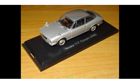 Isuzu 117 Coupe (1968), Norev, 1:43, металл, масштабная модель, scale43