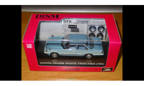 Toyota Chaser Avante Twin Cam 24 GX61, (1982) Aoshima Dism, 1:43, металл, масштабная модель, 1/43