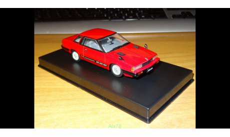 Nissan Silvia US110 DOHC RS 1982, Aoshima Dism, 1:43, металл, масштабная модель, scale43