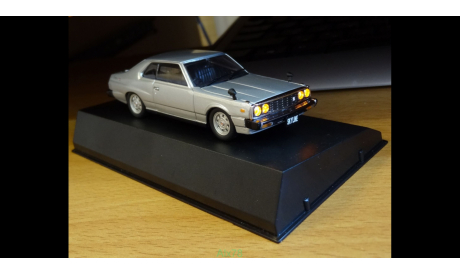 Nissan Skyline 2000 GT-E-S 1978, Aoshima Dism, 1:43, металл, масштабная модель, scale43