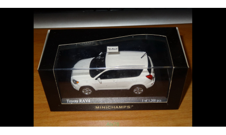 Toyota RAV 4, 2006, Minichamps, White, 1:43, металл, масштабная модель, scale43