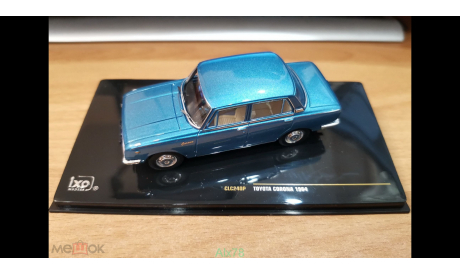 Toyota Corona 1964, IXO, 1:43, металл, масштабная модель, scale43