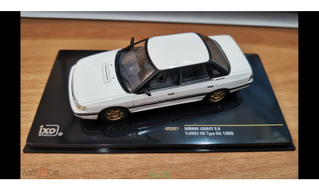 Subaru Legacy 2.0 Turbo RS Type RA 1989, IXO, 1:43, металл, масштабная модель, scale43