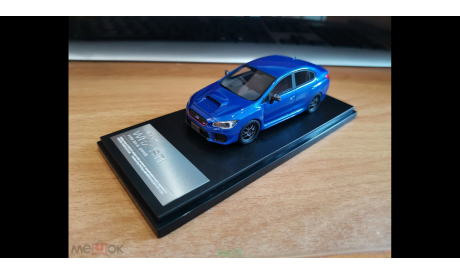 Subaru WRX STI Type RA-R 2018, Hi-Story, 1:43, смола, масштабная модель, scale43