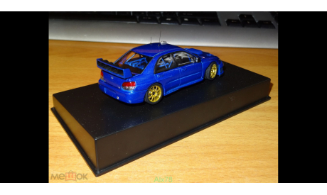 Subaru Impreza WRC Plain Body, 2008, Blue, Autoart, 1:43, Металл, масштабная модель, scale43
