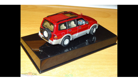 Mitsubishi Pajero 1999 LWB 4 Doors, Red, Autoart, 1:43, металл, масштабная модель, scale43