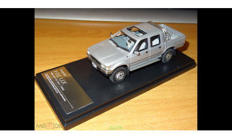 Toyota Hi-lux 4wd pick up SSR, Hi-Story, 1:43, смола, масштабная модель, scale43