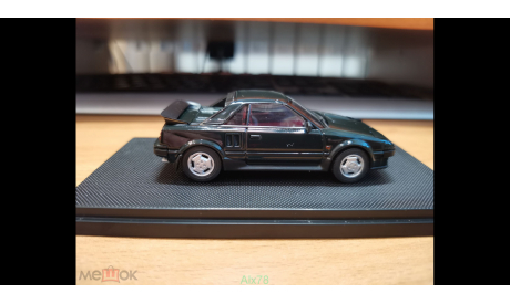 Toyota MR 2, 1984, Green, Ebbro, 1:43, металл, масштабная модель, scale43