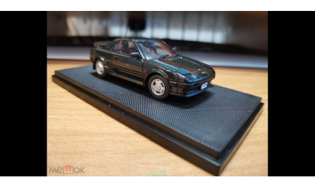 Toyota MR 2, 1984, Green, Ebbro, 1:43, металл, масштабная модель, scale43