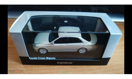 Toyota Crown Majesta, Silver, Kyosho, 1:43, металл, масштабная модель, scale43