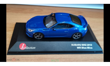 Subaru BRZ 2012, Blue, J-Collection, 1:43, металл, масштабная модель, scale43
