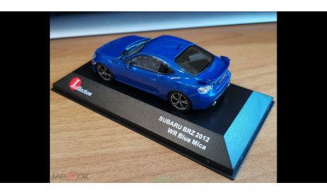 Subaru BRZ 2012, Blue, J-Collection, 1:43, металл, масштабная модель, scale43