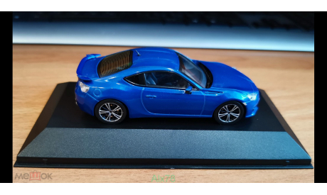 Subaru BRZ 2012, Blue, J-Collection, 1:43, металл, масштабная модель, scale43