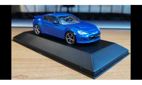 Subaru BRZ 2012, Blue, J-Collection, 1:43, металл, масштабная модель, scale43