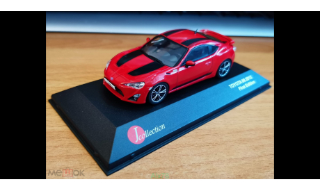 Toyota 86 2012, Red, J-Collection, 1:43, металл, масштабная модель, scale43