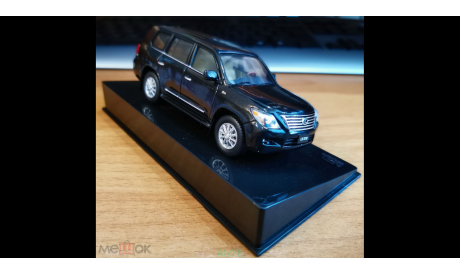 Lexus LX570 2009, Black, IXO, 1:43, металл, масштабная модель, scale43