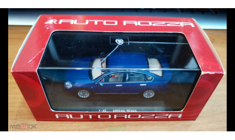 Nissan Teana J31, Blue, Autorozza, металл, 1:43, масштабная модель, scale43